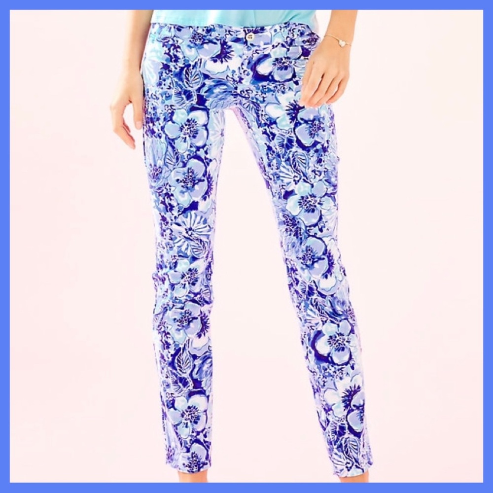 Lilly Pulitzer Kelly Skinny Ankle Pant Size 00